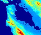 San Francisco Elevation Model
